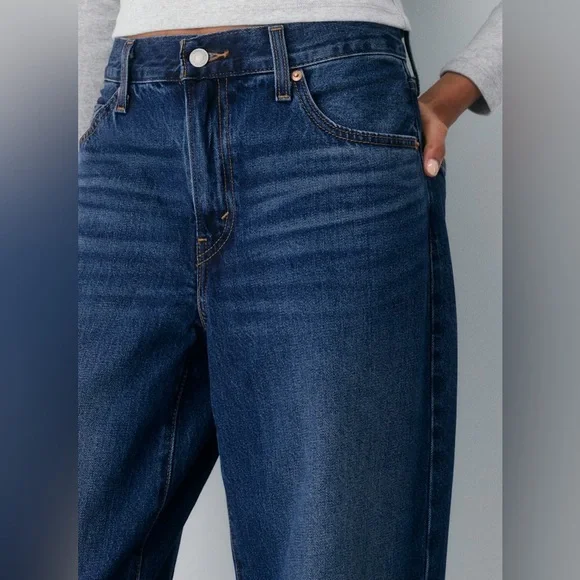 Levi’s Baggy Dad Dark Wash Jeans | Size: 25 - Picture 4 of 4